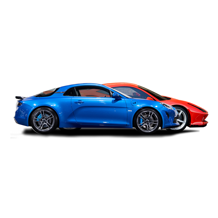 Duo Alpine A110 S & Ferrari F8 Tributo